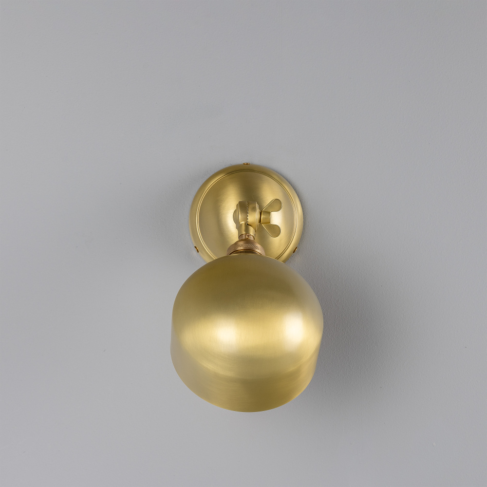 San Jose Wall Light | Satin Brass